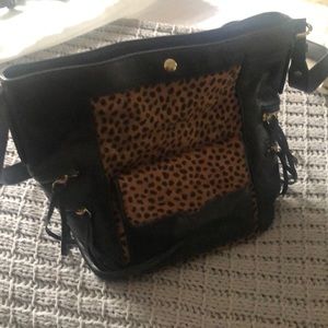 Crossbody leather bag